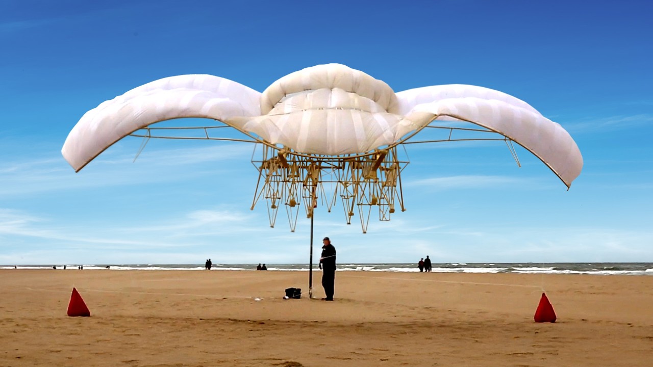 34 Years Of Strandbeest Evolution 34 Years Of Strandbeest Evolution