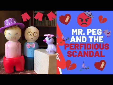 Mr. Peg And The Perfidious Scandal #pegsellentadventures #trynottolaugh #funnyvideo