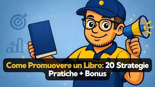 Come Promuovere un Libro: 20 Strategie Pratiche + Bonus