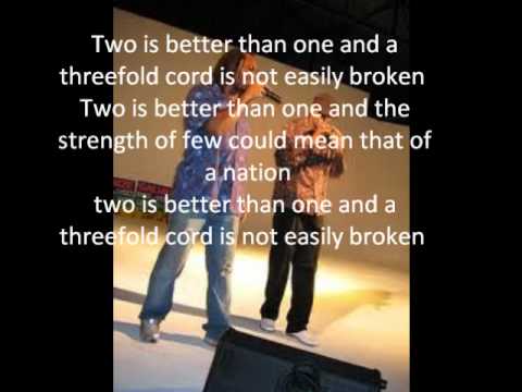 Sheldon Blackman -Two is better than one lyrics