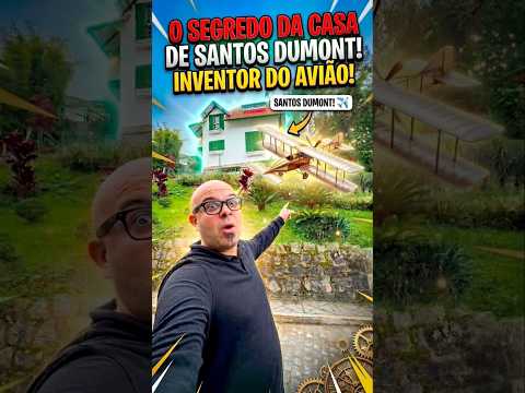 EU FUI NA CASA MAIS ESTRANHA DO MUNDO! 😱🏠 EU FUI CONHECER A CASA DO INVENTOR DO AVIÃO! 😱✈️