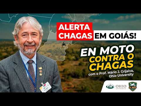 Live 62 - Expedição 'En Moto Contra o Chagas' chega a Goiás com Prof. Mario Grijalva