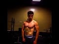 teen bodybuilding/pissed off/chest and back workout