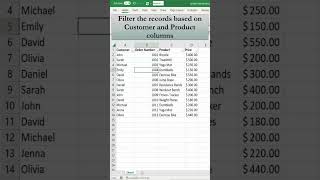 Excel Tips: How to Enable Filter Mode using Shortcut Keys