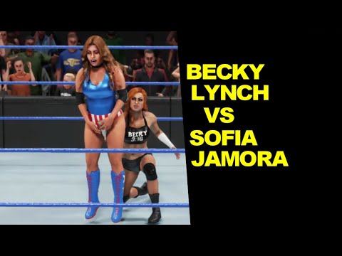 WWE 2K19 Becky Lynch vs Sofia Jamora - Knockout Match