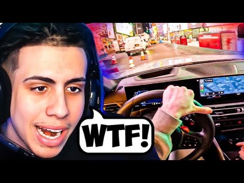 Konvy Reacts To Squeeze Benz Drifting Through NYC *POLICE CHASE*