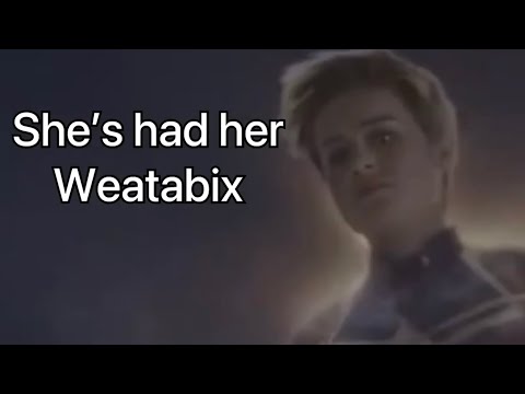 She’s had her weetabix