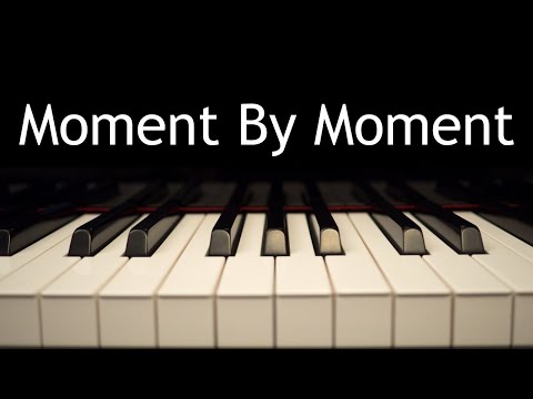 Moment By Moment - piano instrumental hymn with lyrics