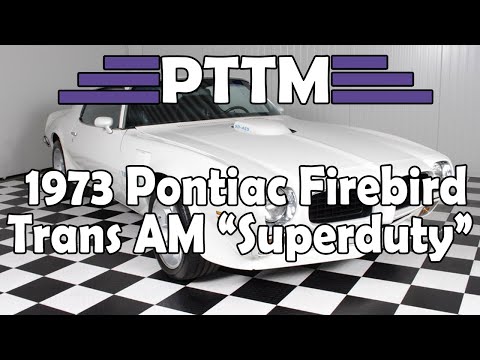 SOLD ! 1973 Pontiac Firebird Trans AM "Superduty" with the 455 Bigblock