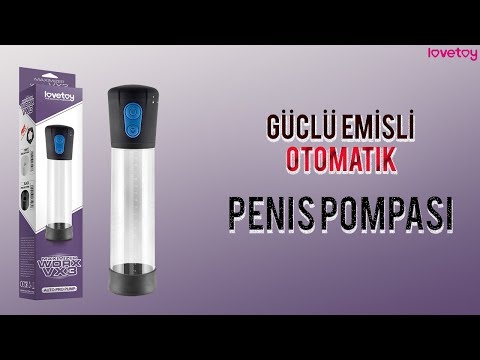Güçlü Emişli Otomatik Profesyonel Penis Vakum Pompası