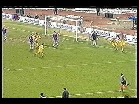 1996 March 5 Bayern Munich Germany 2 Nottingham Forest England 1 UEFA Cup