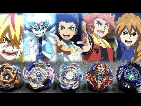 The BIG 5 Marathon Battle! - Beyblade Burst God/Evolution
