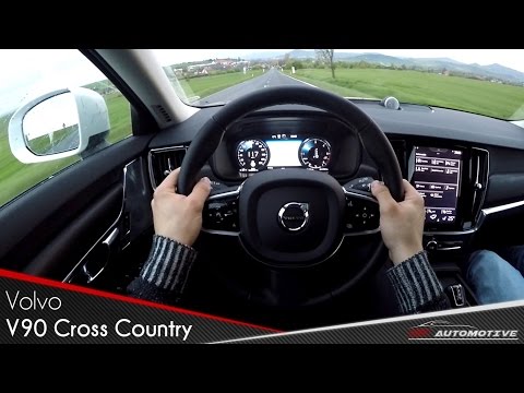 Volvo V90 Cross Country D5 POV Test Drive + Acceleration 0 - 200 km/h