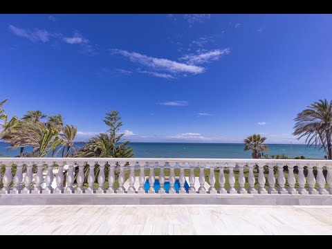 REDUCED - Beachfront Mansion for sale.10min from Puerto Banus.