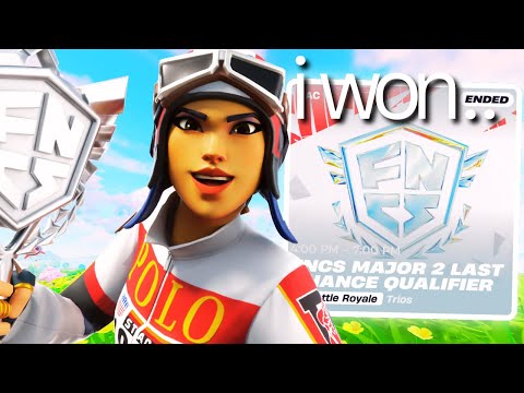 MY GREATEST FNCS EVER...🏆(Last Chance Qualifier)