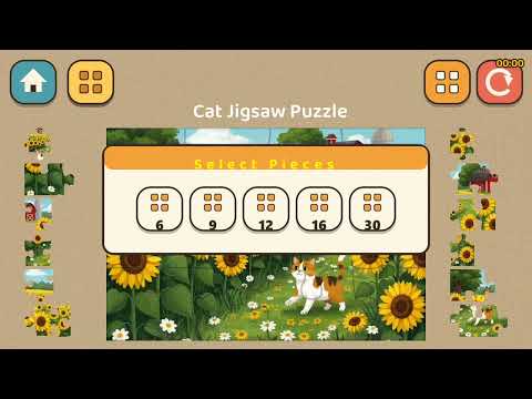 Cat Jigsaw Puzzles: Cute Cats video thumbnail