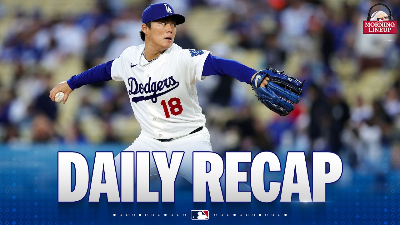 Ahead of Jackie Robinson Day, the Dodgers prevail! | Morning Lineup (MLB Daily Recap)