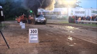 preview picture of video 'HOT DIESEL CLASS DODGE PULLING TRUCK CATCHES FIRE, ST. JOHNS, MICHIGAN'