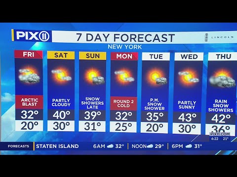 Storm to bring snow flurries, chilly weather to NY and NJ