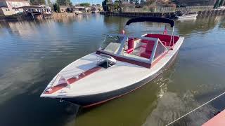 1967 Chris Craft 25’ Sea Hawk Sportsman Docking 2