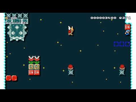 Slowmotion Ascension Galaxy by Buflen - Super Mario Maker 2 - No Commentary 1bz