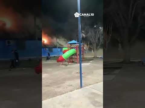 Catriel: incendio consumió una oficina municipal