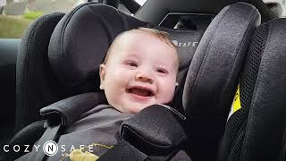 CozyNSafe - Bestselling Comet Group 0+/1/2/3 360° Rotation Car Seat Designed for Safety & Comfort