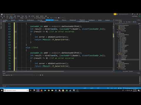 C++ Blocking Sockets Networking [Winsock] Tutorial 17: IPv6 Support