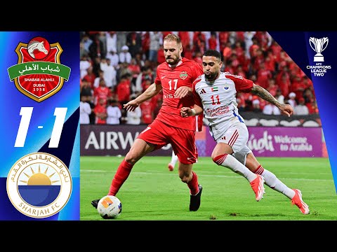 No winner! | Shabab Al Ahli Dubai (UAE) - Sharjah FC (UAE) | Highlights | AFC Champions League Two™