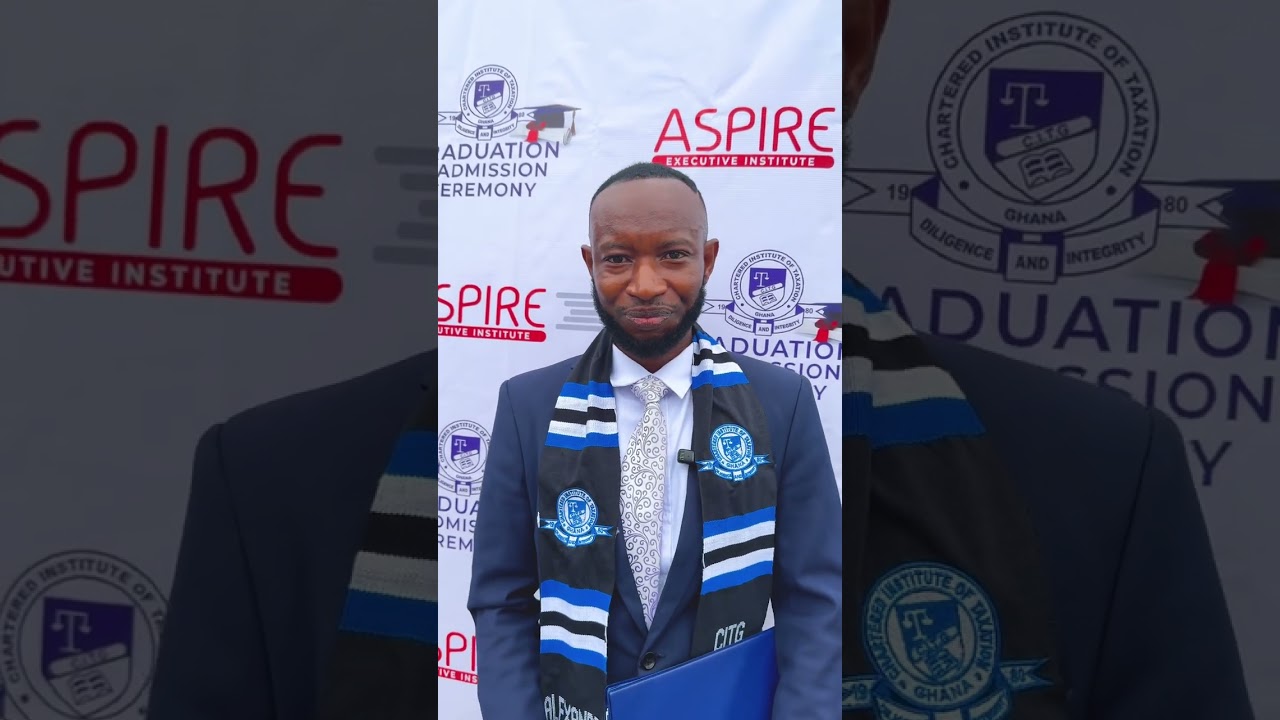 CITG - TESTIMONIAL  videos from graduands from Aspire Executive Institute tuition program..