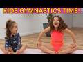 Train Like Sara Mira Kids Gymnastics Stretching Routine ‍ ️