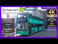 Stagecoach East The Busway B Cambridge Drummer Street Hinchingbrooke Hospital 4K UW
