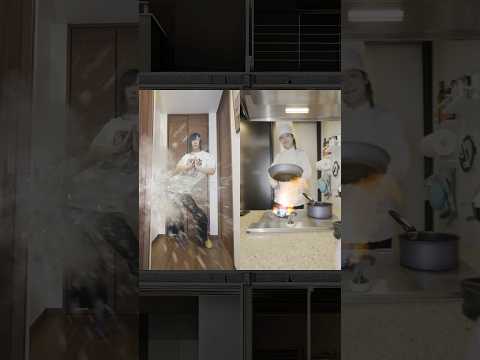 隣の部屋にシェフが引っ越してきました👨🏻‍🍳 #エジプトミーム