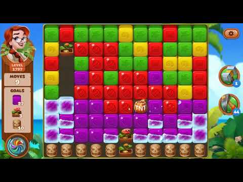 Lost Island Blast Adventure Level 1797 NO BOOSTERS - A S GAMING