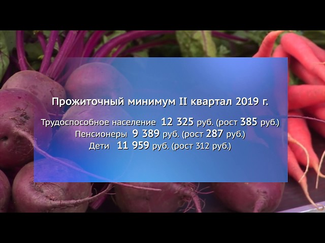 Прожиточный минимум вырос почти на 300 рублей
