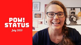 POW! Status Update // July 2020 // Passing 1000 USD in revenue // Moving to Squarespace