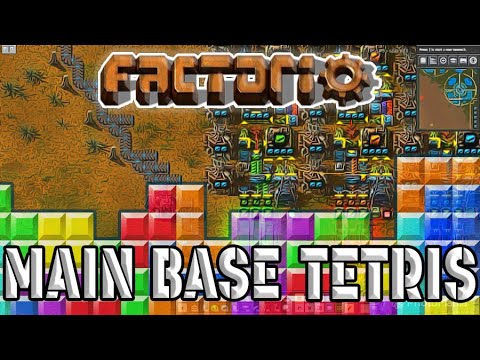 FACTORIO 0.17 | Main Base Tetris - Episode 43