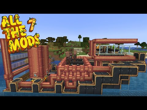 Create Mod Train Boat - ATM7 Ep 19