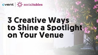 Creative Venue Marketing Ideas
