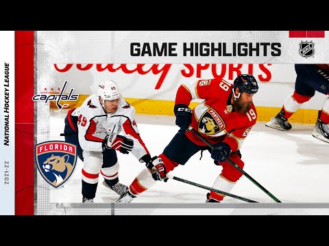Capitals @ Panthers 11/30/21 | NHL Highlights