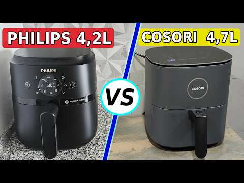 Vídeo Cosori vs Philips Airfryer comparativa