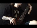 Nile - "Destruction Of The Temple Of The Enemies Of Ra"(bass cover)