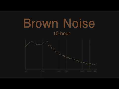 ブラウンノイズ 10時間 -Brown noise 10hour- for meditation, sleep, study