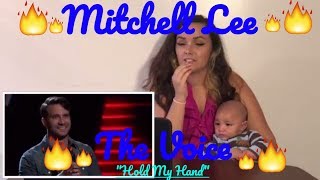 (Maria'&Kyrie Reacts) The Voice 2017 Blind Audition - Mitchell Lee: "Hold My Hand"