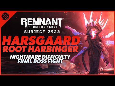 Harsgaard Final Boss Fight | Solo Nightmare Difficulty | Remnant From The Ashes - Subject 2923
