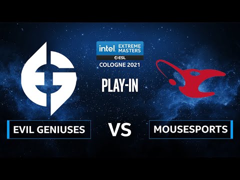 CS:GO - mousesports vs. Evil Geniuses [Inferno] Map 2 - IEM Cologne 2021 - Play-In