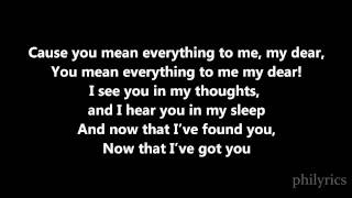 Paul McDonald and Nikki Reed - Now That I Found You (Lyrics)