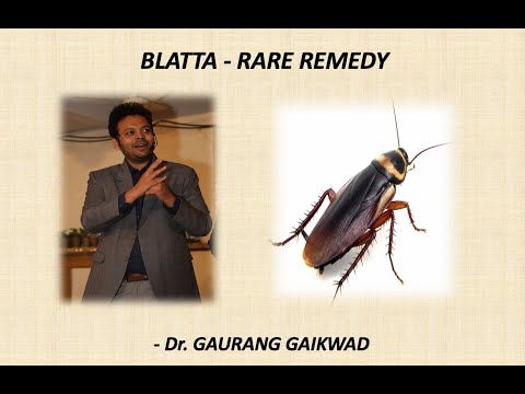 Blatta - Rare Remedy - Dr. Gaurang Gaikwad