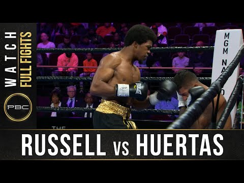 Russell vs Huertas FULL FIGHT: November 2, 2019 - PBC on FS1