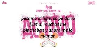 Activo Ñejo (letra)